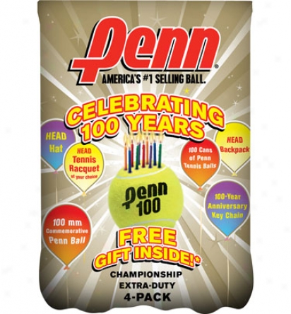 Penn 100-year Anniversary 4-pack