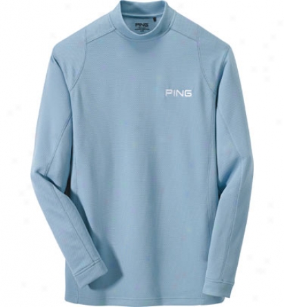 Ping Apparel Mens Moisture Wicking Mock - Golfsmith Exclusive