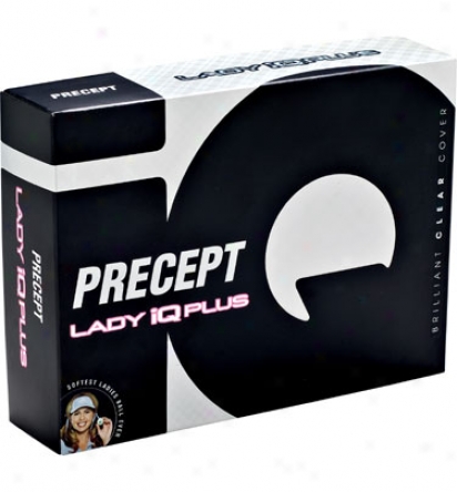 Precept Lady Iq180 Plus Personalized Golf Balls (clear)