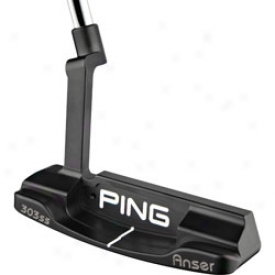 Preowned Ping Pre-owned Redwood Black Satin Putter