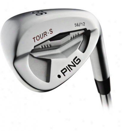 Preowned Ping Prre-owned Tour-s Satin Chrome Cc Wedges With Steel Shafts
