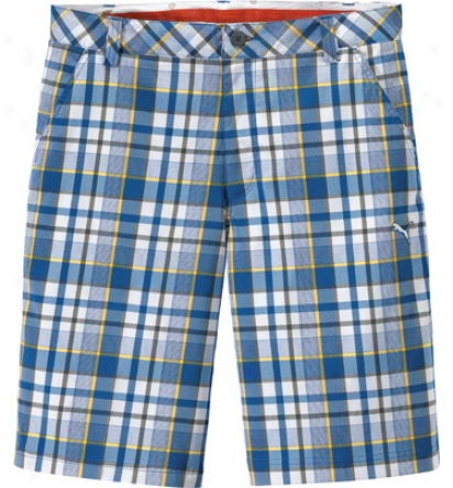 Pum Mens Golf Patterned Bermudas