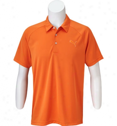 Puma Mens Ricky Fowler Golf Performance Polo