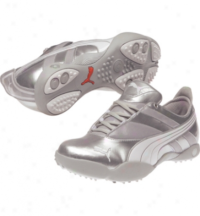 Puma Womens Sunny - Puma Silver/whhite