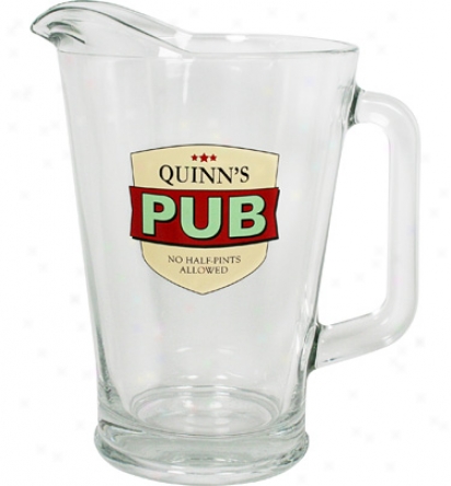 Kingly Personalized In.no Half Pintss In. Pub 60 Oz.pitcher