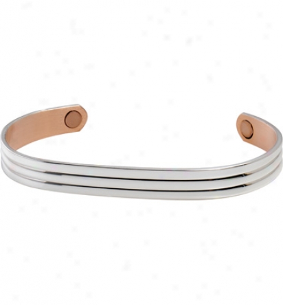 Sabona Classic Silver Magnetic Bracelets