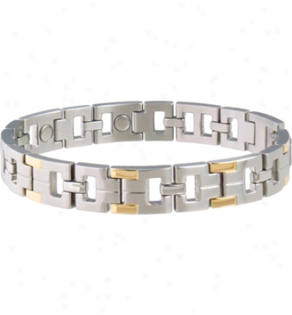 Sabona Mens Executive Duet Magnetic Bracelet