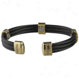 Sabona Trio Cable Black/gold Magnetic