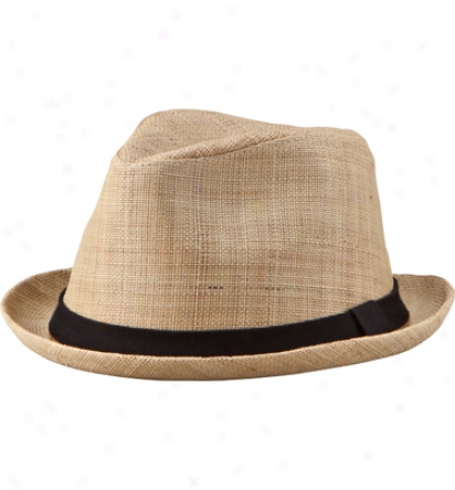 San Dieog Hat Company Unisex Raffia Fedora