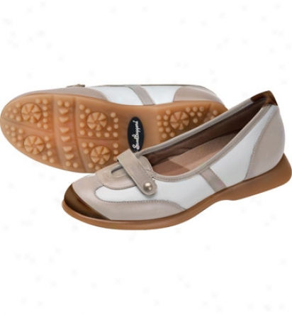 Sandbaggers Womens Gina Golf Shoes (almond)