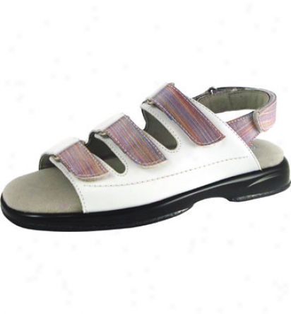 Sandbaggers Womens Lucy Sadals (fun Stripe)