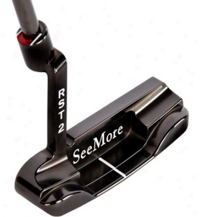 Seemore Cs Gunmetal Milled Putter