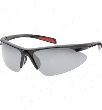 Snake Eyes Jet Stream 11 Polarized Red Sunglasses