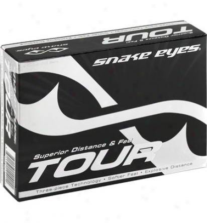 Snake Eyes Tour Golf Balls