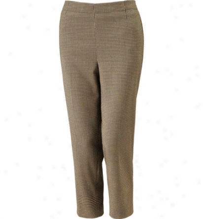 Sport Haley Womens Houndstooth Pencil Pant