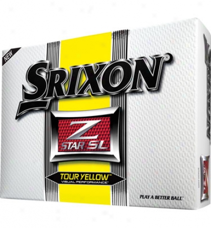 Srixon Z-star Sl Yellow Golf Balls