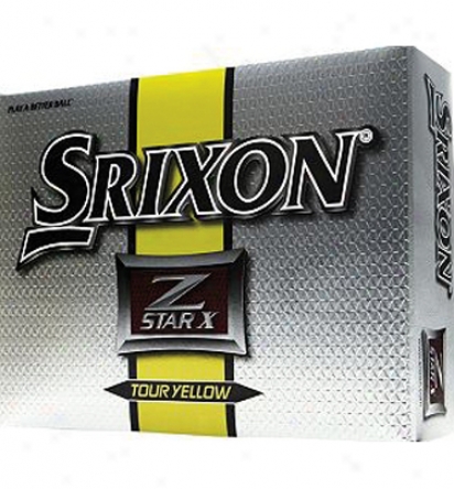 Srixon Z Star X Journey Yellow Golf Balls