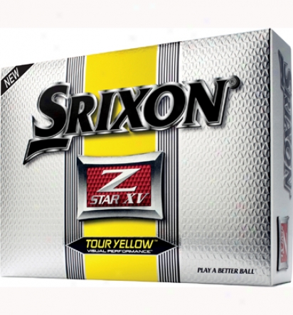 Srixon Z Heavenly body Xv Tour Yellow Golf Balls