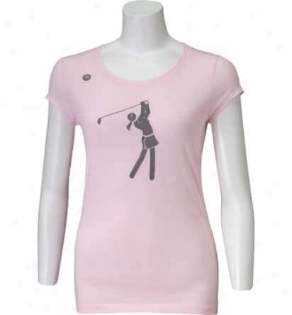 Stick It Wear Womens Pink Panther Longer Length Cotton T-shirt