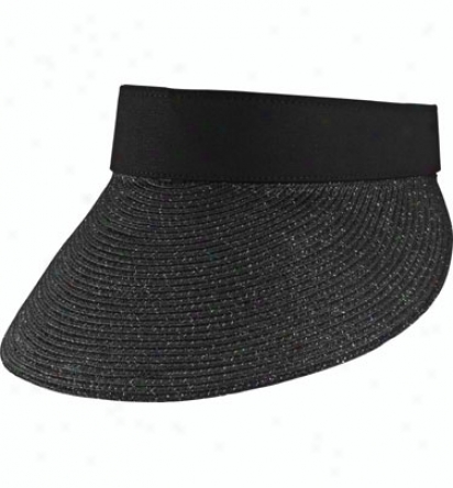 Sun N Sand Womens Confetti Shimmer Visor