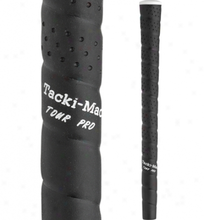 Tacki Mac Itmoic Wrap Grip (black With White Cap)