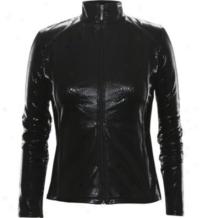 Tail Tennis Womens Python Foil Print Jacket