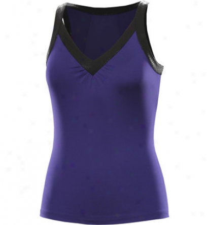 Tail Tennis Womens V-neck Cistern With Banding Detail