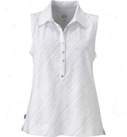 Tail Womens Sleeveless Nailhead Snap Polo