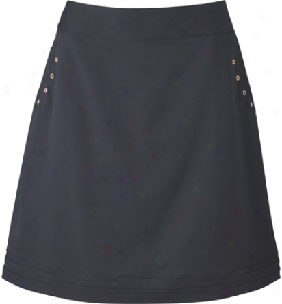 Tail Womens Stretch Woven Skort With Eyelet Detailed Pockets