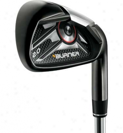 Taylormade Burner 2.0 Iron Set 4-pw, Sw With Plumbago Shafts