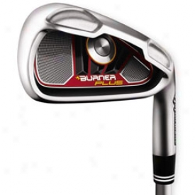 Taylormade Burner Plus Iron Set 4-pw, Gw With Steel Shafts
