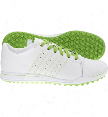 Taylormade Mens Adistreet - White/fp Lime/fp Lime Golf Shoes