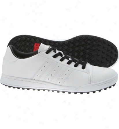 Taylormade Mens Adistreet - White/white/black Golf Shoes