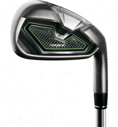 Taylormade Rocketballz 5-pw, Sw Iron Set With Graphite Shafts