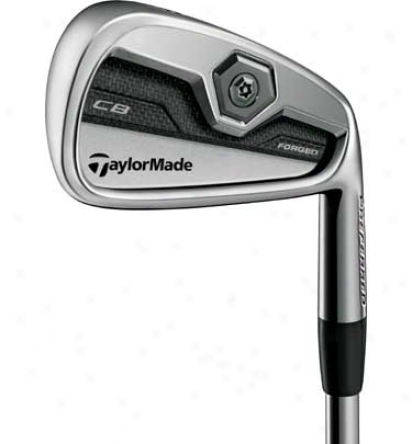 Taylormade Tour Preferred Cb 4-pw Iron Set With Steel Shaffs