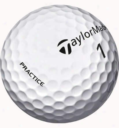 Taylormade Tp Black Practice Balls- 1 Dozen