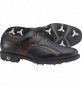 Footjoy Mens Icon - Black/dark Brown Golf Shoes (fj#52209)