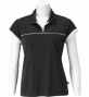 Maggie Lane Womend Short Sleeve Piped Polo