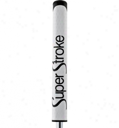 Tiger Shark Super Stroke Slim Putter Grip (whitr/black)