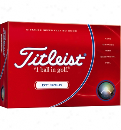 Titleist Dt Solo Logo Golf Balls