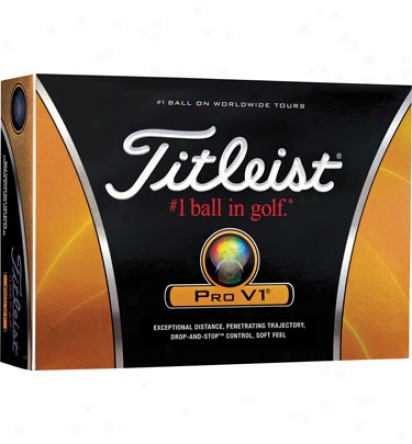 Titleist Logo Pro V1 High Numbers Golf Balls