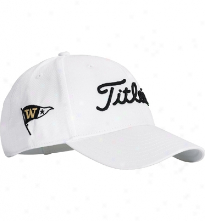 Titleist Logo Structured Chino Fabrics Hat