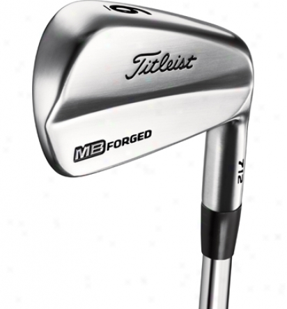 Titleist Mb 712 Iron Set 3-pw With Steel Shafts