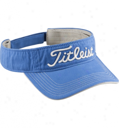 Titleist Mens Garment Washed Visor