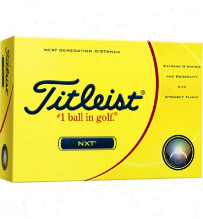 Titleist Nxt Golf Balls