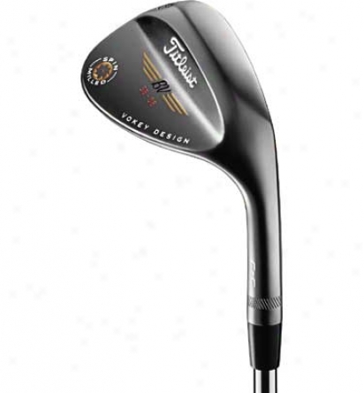 Titleist Pre-owned Vokey Spin Milled Black Nickel Cc Wedges