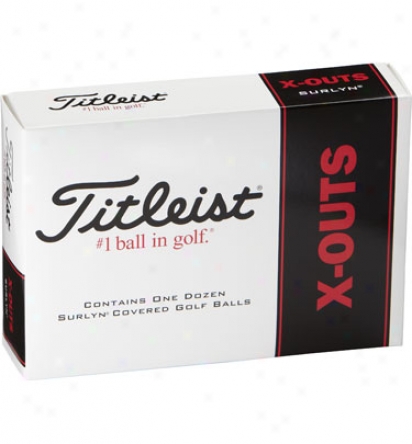 Titleist Surlym X-outs