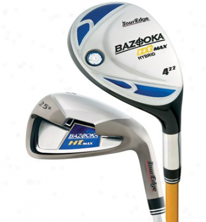 Tour Edge Bazooka Ht Max Combo Set 4h, 5h, 6 -sw With Graphite Shafts