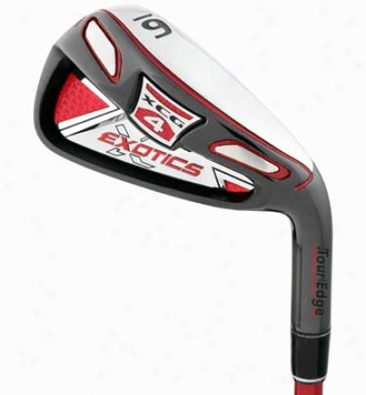 Tour Edge Exotics Xcg4 3-pw Iron Set With Kbs Tour Steel Shafts