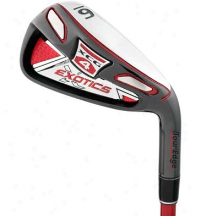 Tour Edge Exotics Xcg4 Iron Set 3-pw Attending Dynalite 90 Steel Shafts